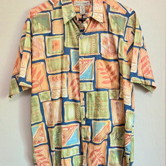 Men’s Tori Richard Button-Down Shirt – Size M – Honolulu, USA - Picture 1 of 8